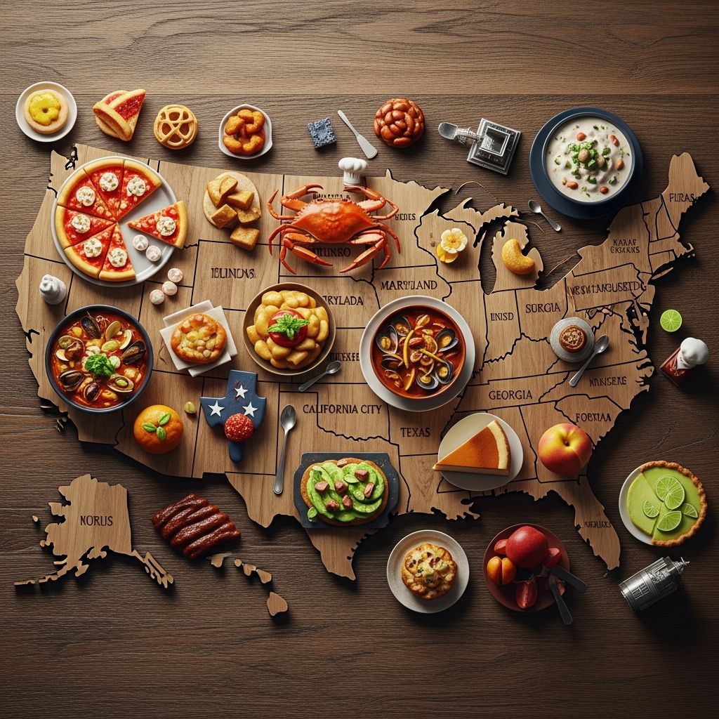 State Foods: America’s Culinary Map Of All 50 States And D.C. Discover the signature dishes and flavors defining each U.S. state, from coast to coast.