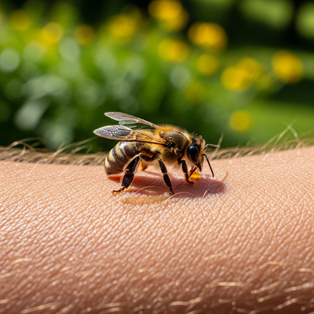 Master essential steps to handle bee stings during trips, from immediate care to spotting dangers, keeping your adventures safe.