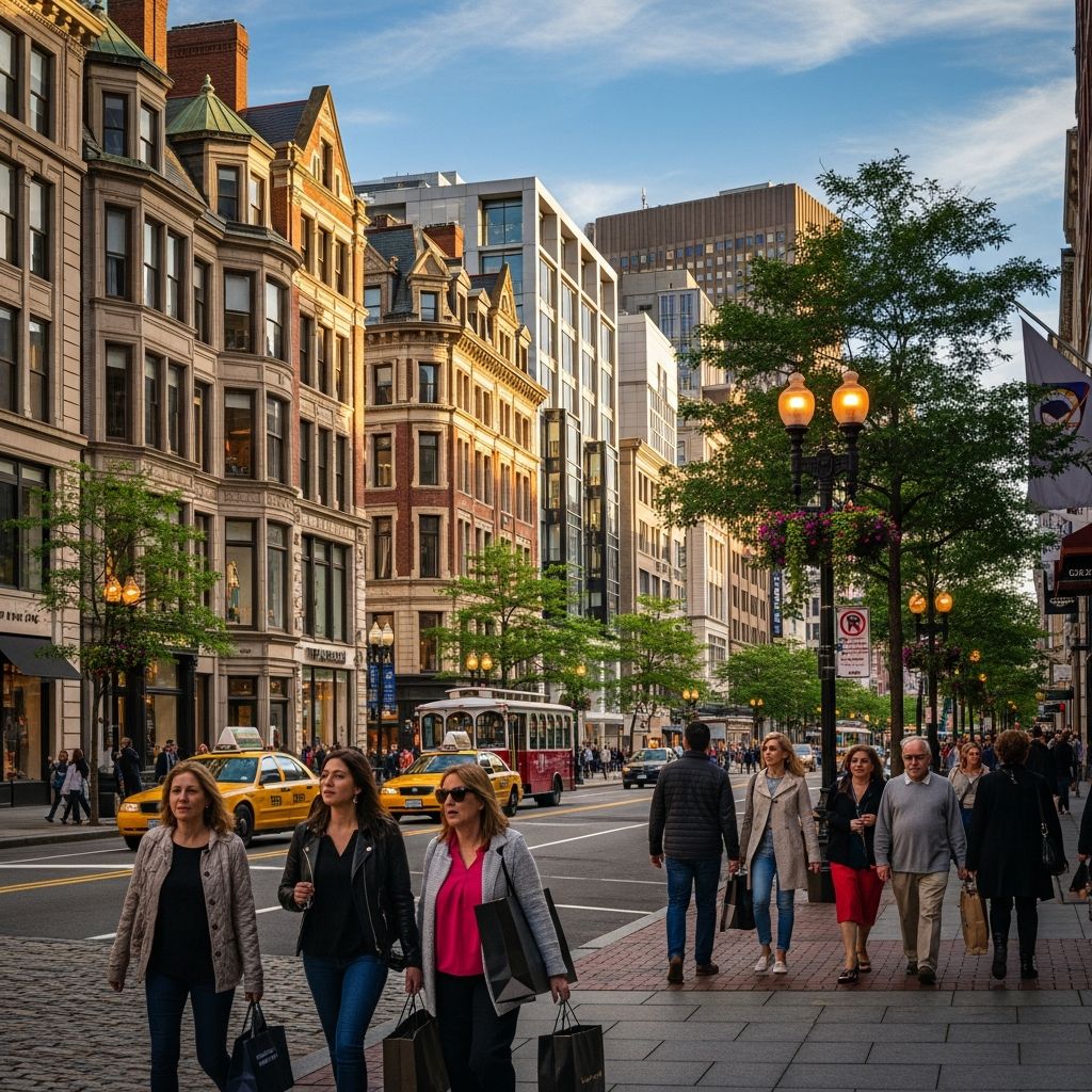 Boston Shopping: Top Destinations, Markets, And Boutiques Explore Boston's premier shopping spots from luxury boutiques to historic markets for an unforgettable retail adventure.