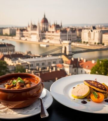 Discover authentic Hungarian cuisine and fine dining destinations throughout Budapest's vibrant food scene.