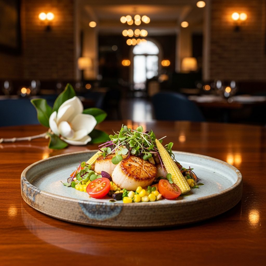 Discover Charleston's finest restaurants and dining experiences across neighborhoods