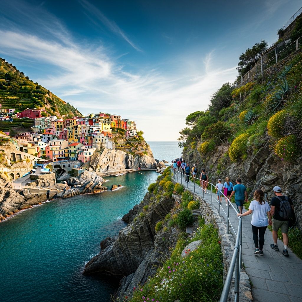 Experience the iconic coastal path connecting two charming villages after 12 years of restoration