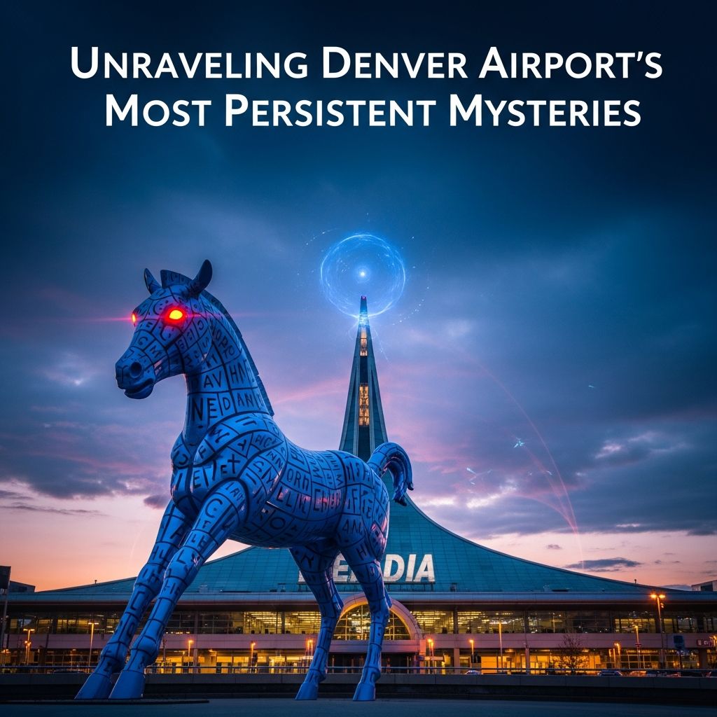 Unraveling Denver Airport’s Most Persistent Mysteries Explore the fascinating theories surrounding Colorado's most enigmatic aviation hub