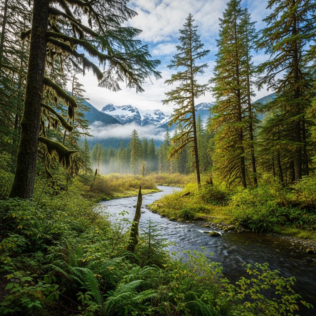 Explore the wild heart of Canada's largest temperate rainforest, teeming with spirit bears, grizzlies, and ancient Indigenous cultures on an unforgettable adventure.