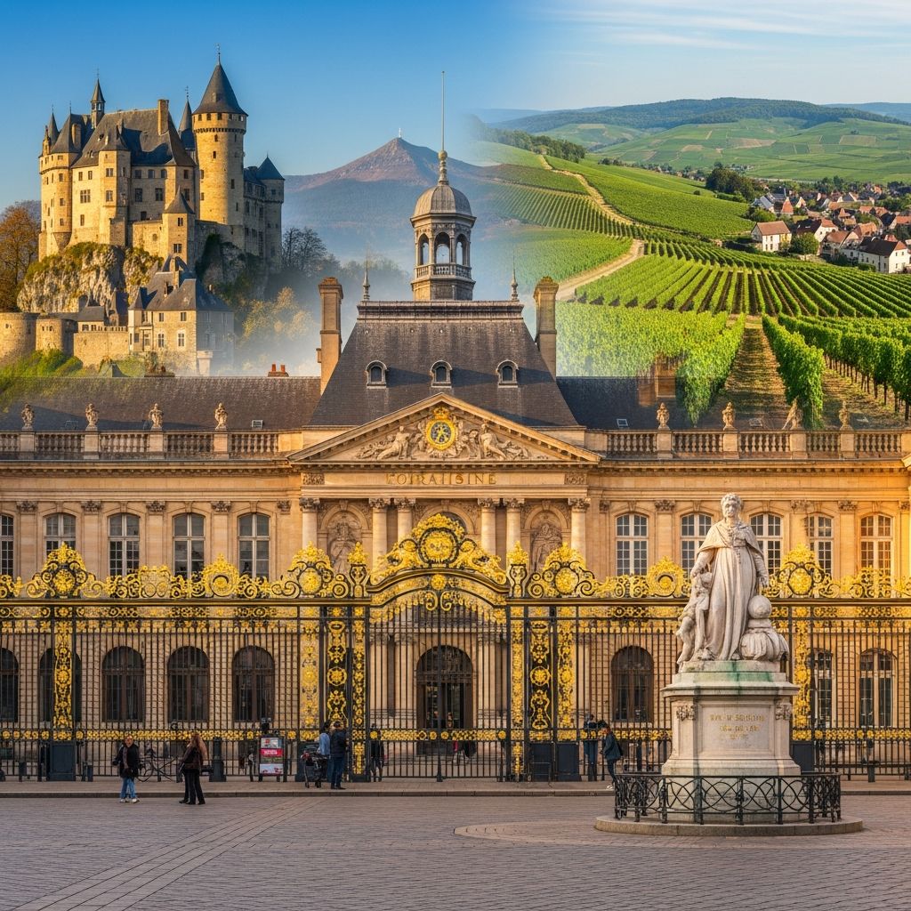 Uncover the hidden gems of Lorraine, from historic cathedrals and WWI battlefields to stunning mountains and culinary delights in eastern France.