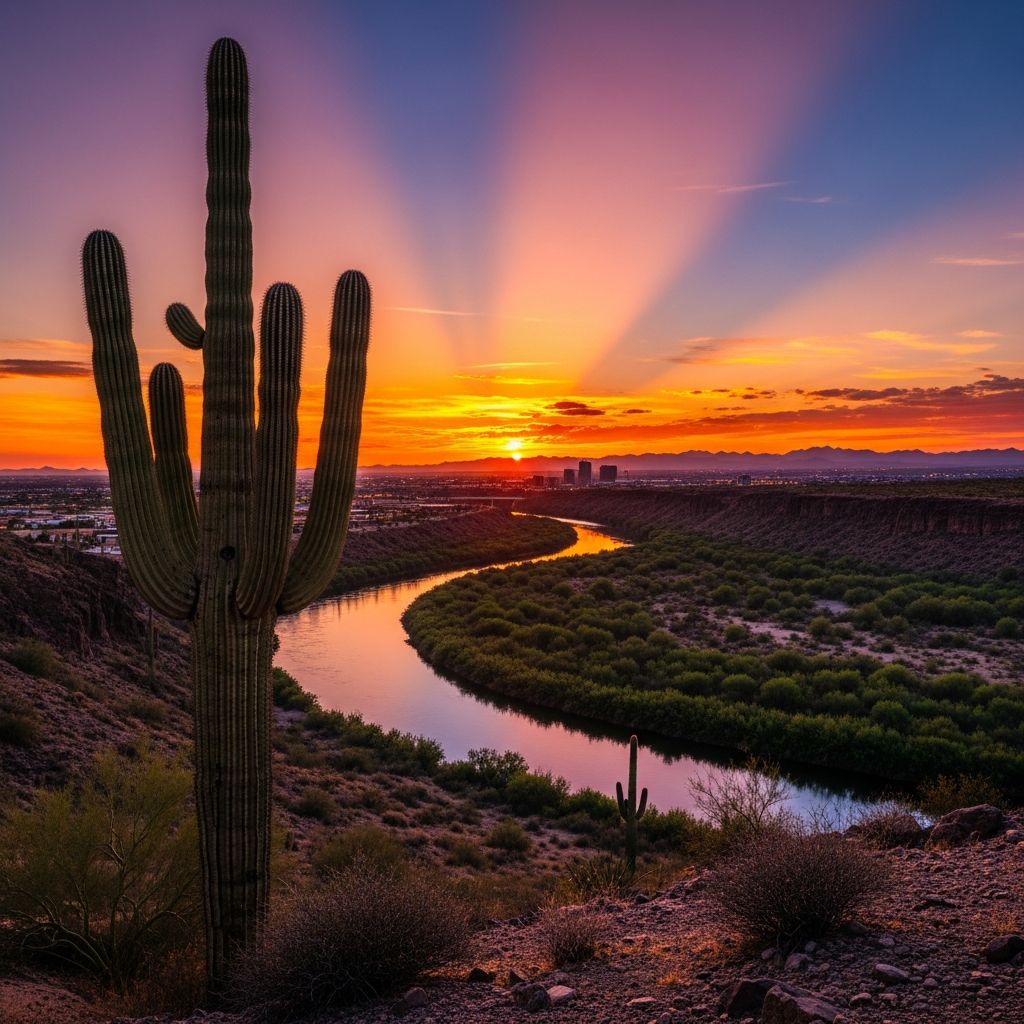 Uncover the sun-drenched wonders of Yuma, where history, nature, and adventure blend seamlessly along the Colorado River.