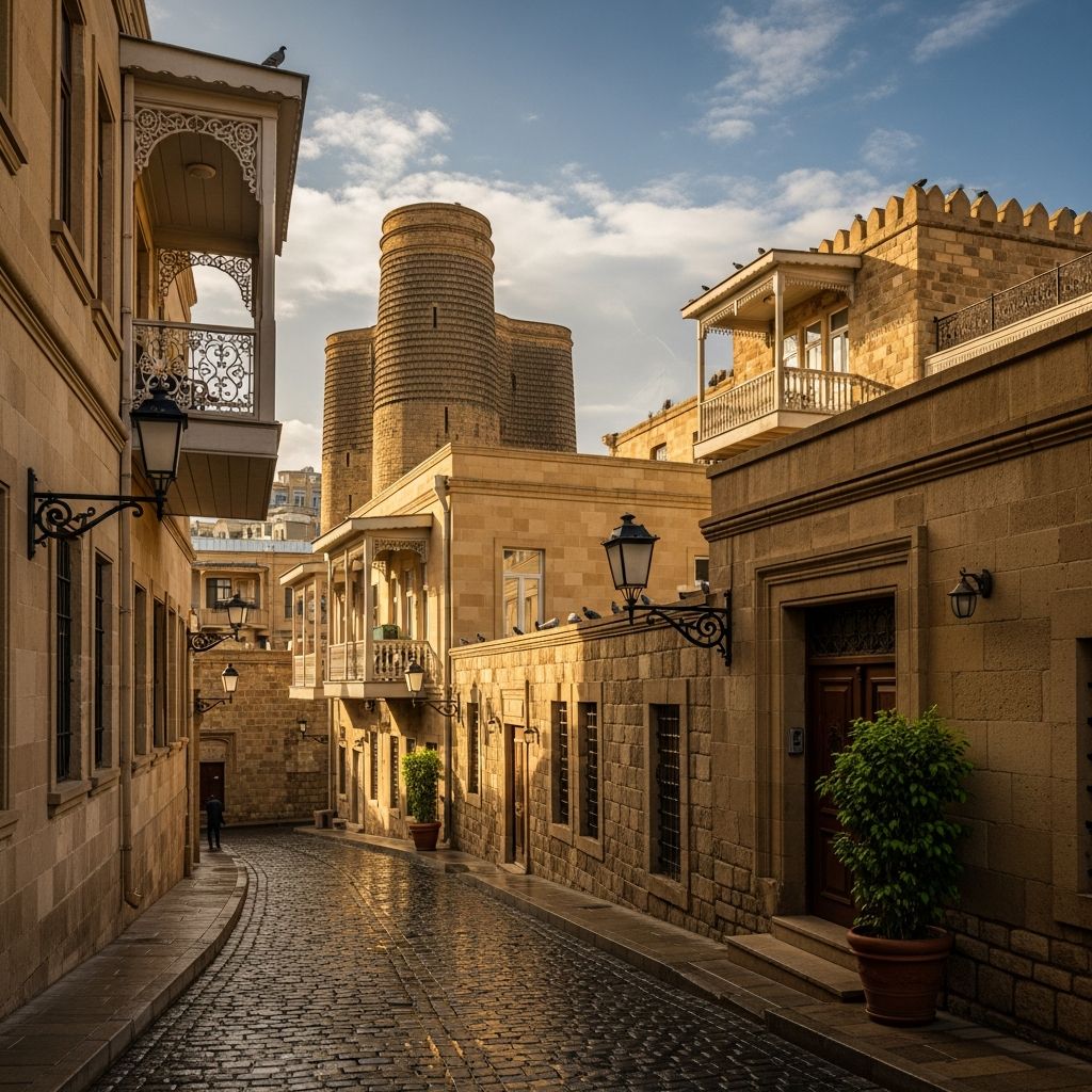 Uncover the timeless wonders of Baku's UNESCO-listed Old City, where ancient walls enclose a vibrant maze of history, culture, and hidden gems.