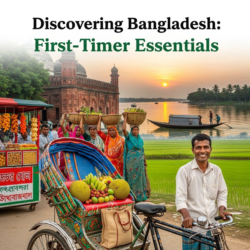 Unlock the hidden gems of Bangladesh with practical advice for newcomers, from chaotic streets to serene rivers and lush landscapes.