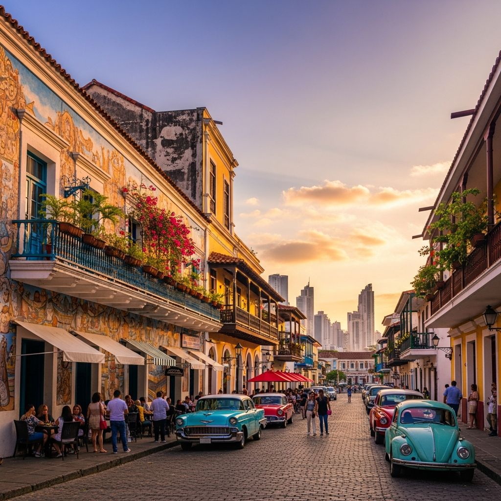 Explore the cobblestone streets, vibrant plazas, and cultural treasures of Panama City's UNESCO-listed Casco Viejo neighborhood.
