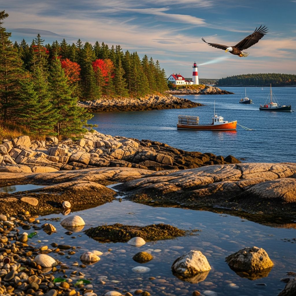Maine Travel Guide: 7-Day Itinerary & Coastal Highlights Unveil the rugged coastlines, vibrant towns, and wild interiors of Maine in this comprehensive travel companion for adventurers and explorers.