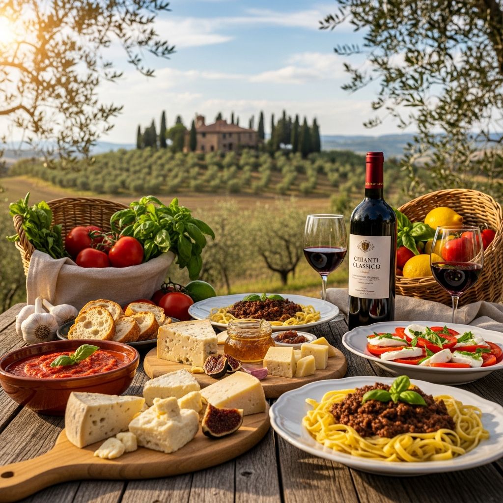 Explore authentic Tuscan flavors through regional specialties and traditional dining experiences