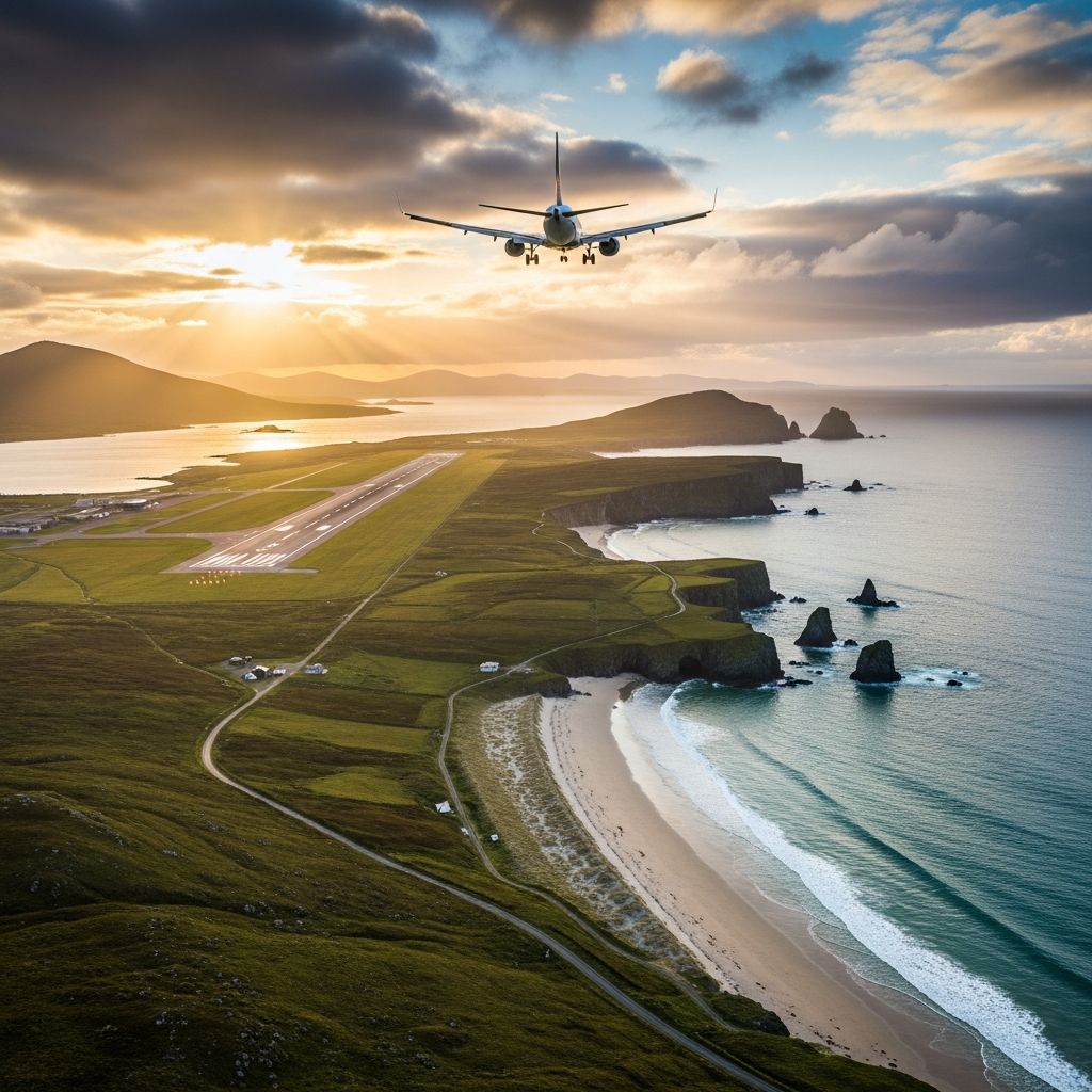 Donegal Airport: 2-Time Voted Most Scenic Landing Guide Discover why Donegal Airport in Ireland consistently tops global polls for breathtaking aerial views during landing.
