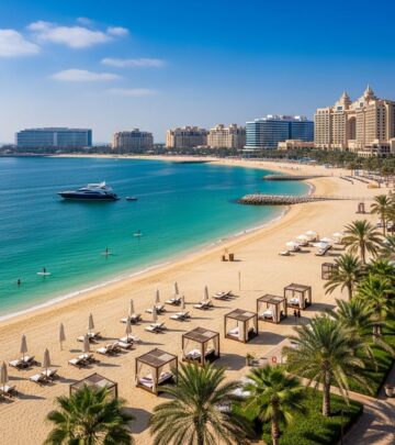 Discover Dubai's finest coastal gems, from vibrant public shores to serene hidden spots perfect for every traveler's paradise.