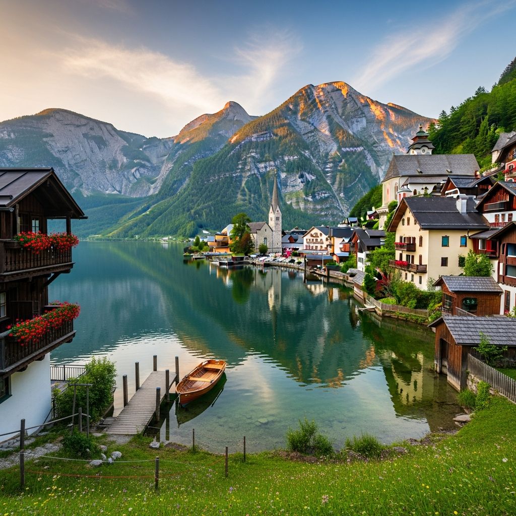 Discover serene Austrian lake towns in Salzkammergut that offer Hallstatt's charm without the overwhelming tourist hordes.