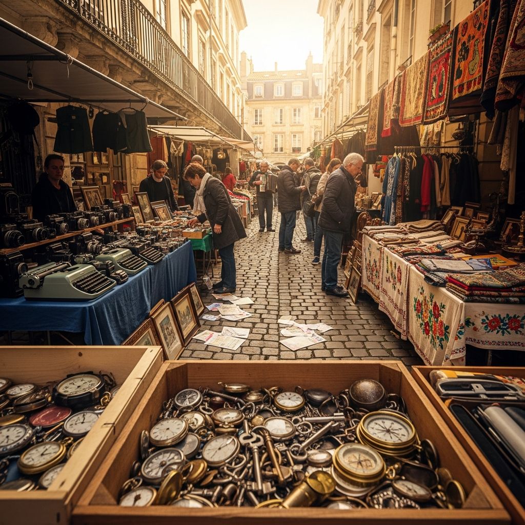 Discover hidden treasures across Europe's most iconic vintage and antique markets