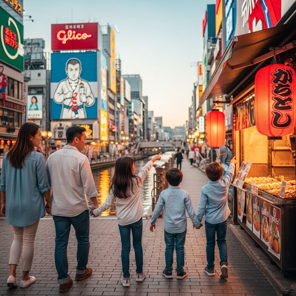 Exploring Osaka: Complete Family Itinerary And Top Attractions Discover Osaka's most engaging attractions perfect for families with children of all ages.