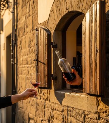 Uncover Florence's historic wine windows: tiny portals blending Renaissance history, Tuscan wines, and modern charm for an authentic Italian experience.