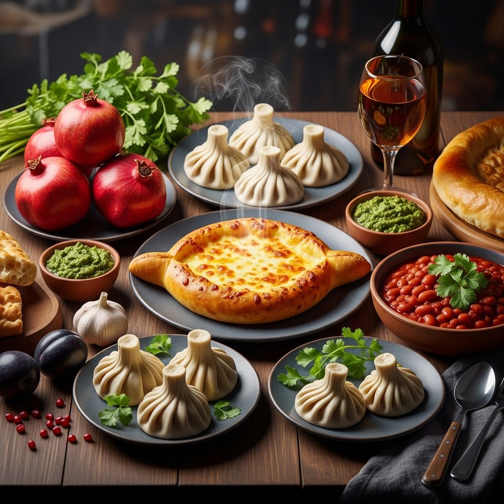 Explore the rich, flavorful world of Georgian cuisine, blending ancient traditions with bold tastes from the Caucasus region.