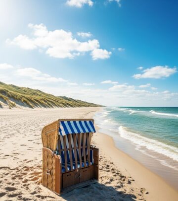 Discover Germany's stunning coastal and inland beaches, from windswept North Sea shores to serene Baltic sands and alpine lakes.