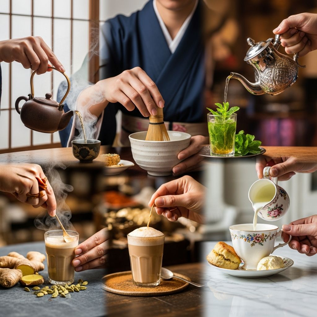 Global Tea Rituals: 8 Time-Honored Traditions Explained Discover the diverse ways tea shapes cultures worldwide, from ancient ceremonies to everyday hospitality rituals.