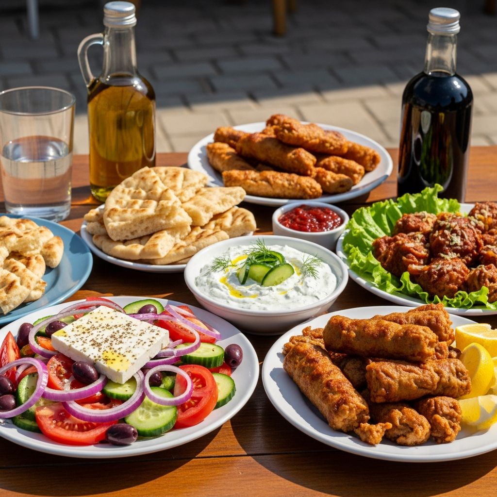 Discover the authentic flavors of Greece through its iconic dishes, street eats, and traditional beverages that define Mediterranean cuisine.