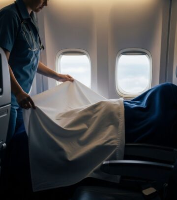 Discover airline procedures for handling passenger deaths mid-flight, from emergency response to respectful management.