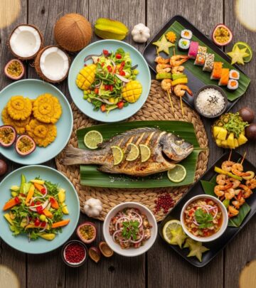 Explore the world's most vibrant island cuisines and dining destinations