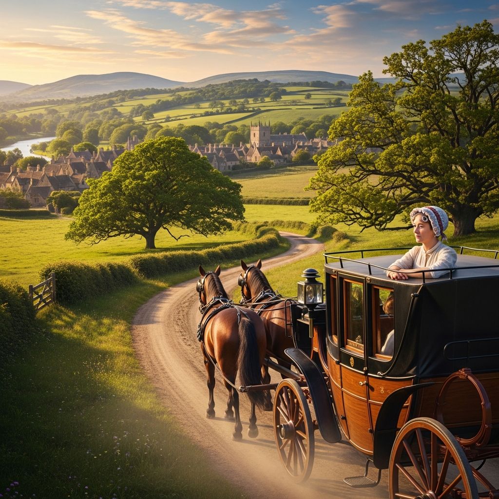 Discover the enchanting landscapes, historic homes, and vibrant towns that inspired Jane Austen's timeless novels on this immersive literary adventure across southern England.