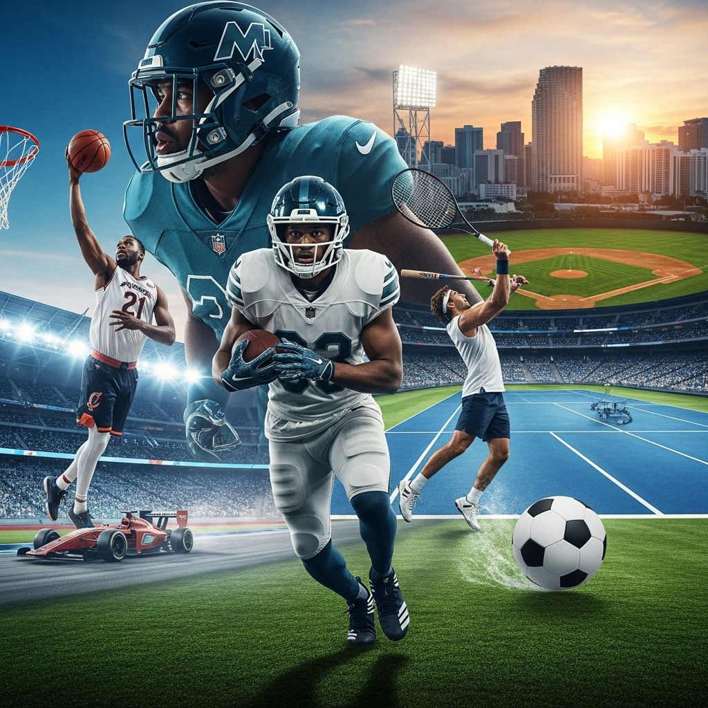 Experience world-class athletics and unforgettable moments in Miami this year