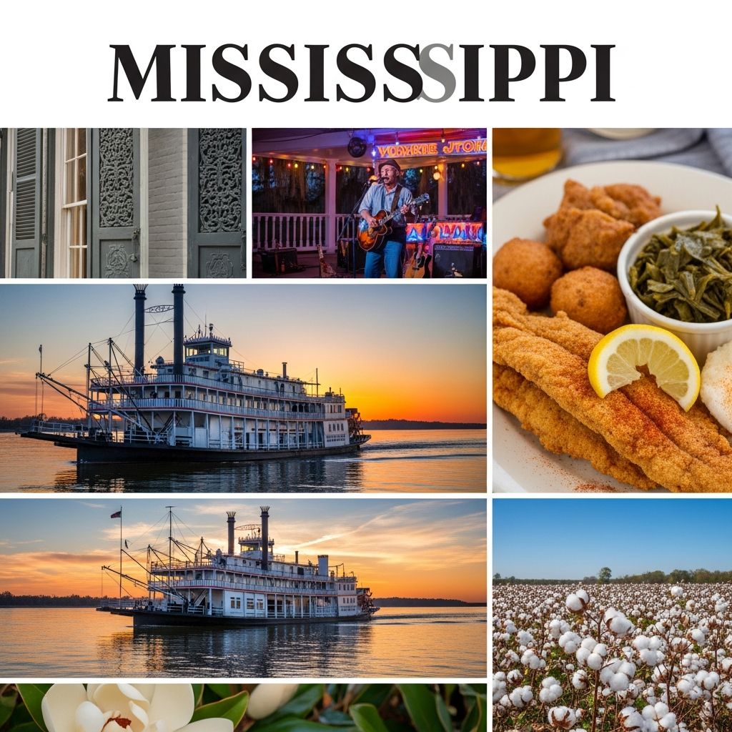 Mississippi Travel Guide: 7-Day Itinerary, Highlights & Maps Discover the soul of the South: blues, rivers, beaches, and timeless hospitality in Mississippi.