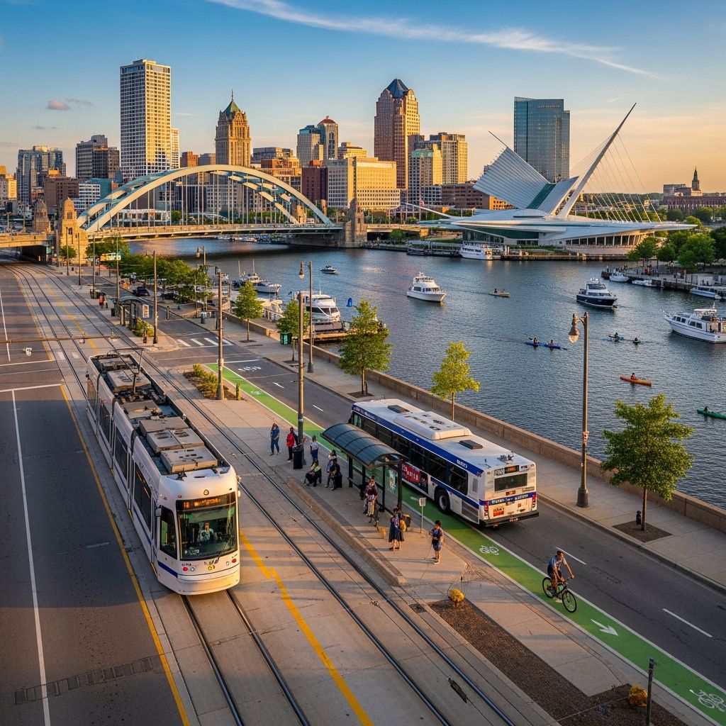 Navigating Milwaukee: Complete Transport Guide Discover seamless ways to explore Milwaukee by bus, streetcar, bike, foot, or car in this detailed guide to local mobility options.