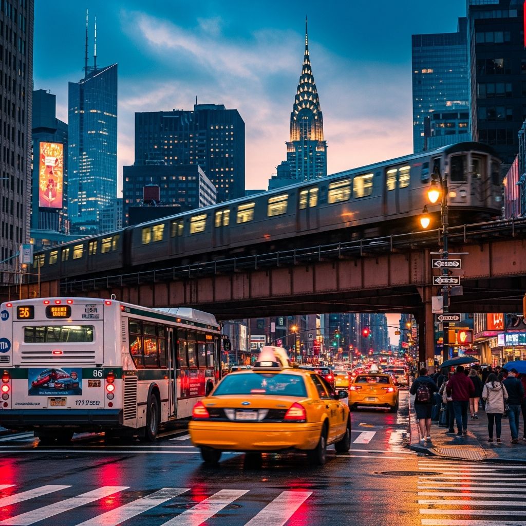 Master NYC's subways, buses, ferries, bikes, and more for seamless travel across Manhattan, Brooklyn, Queens, and beyond.