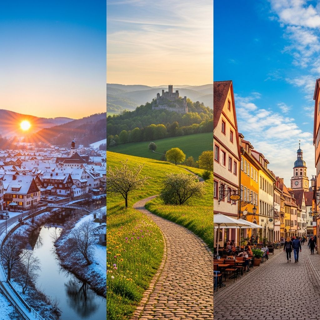 Discover the perfect seasons for your German adventure, from blooming springs to festive winters, balancing weather, crowds, and unique events.