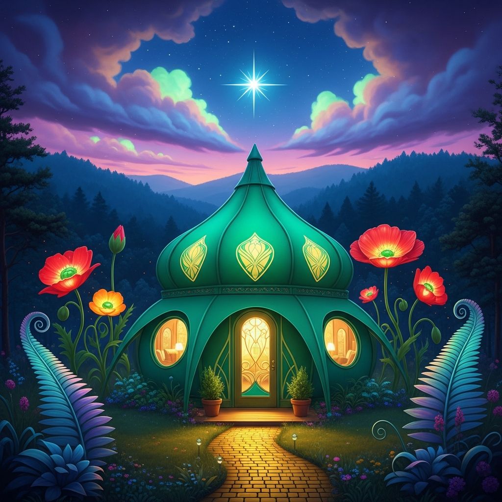 Oz-Themed Glamping In North Carolina: 3 Enchanting Cabins Discover enchanting Wizard of Oz-themed glamping cabins nestled in North Carolina's stunning mountains for a magical getaway.