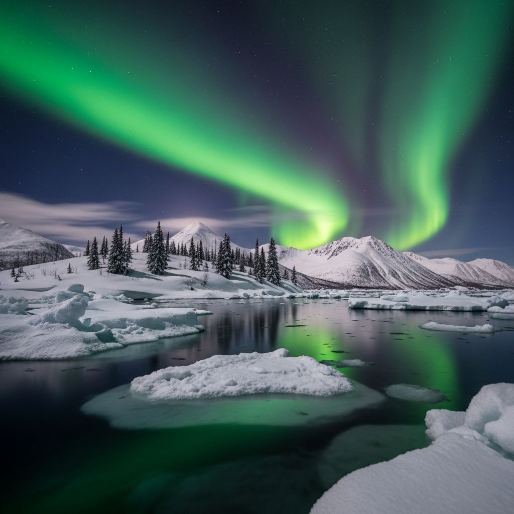 Discover the enchanting darkness of polar night in the Arctic, where northern lights dance and unique adventures await under perpetual twilight.