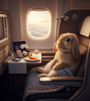 How one entrepreneur's emotional support bunny became an unlikely luxury traveler
