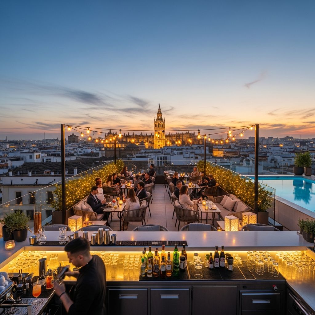 Seville Rooftop Bars: 9 Best Terraces With Cathedral Views Discover Seville's skyline from these stunning rooftop bars with epic views of the Cathedral, river, and historic landmarks.