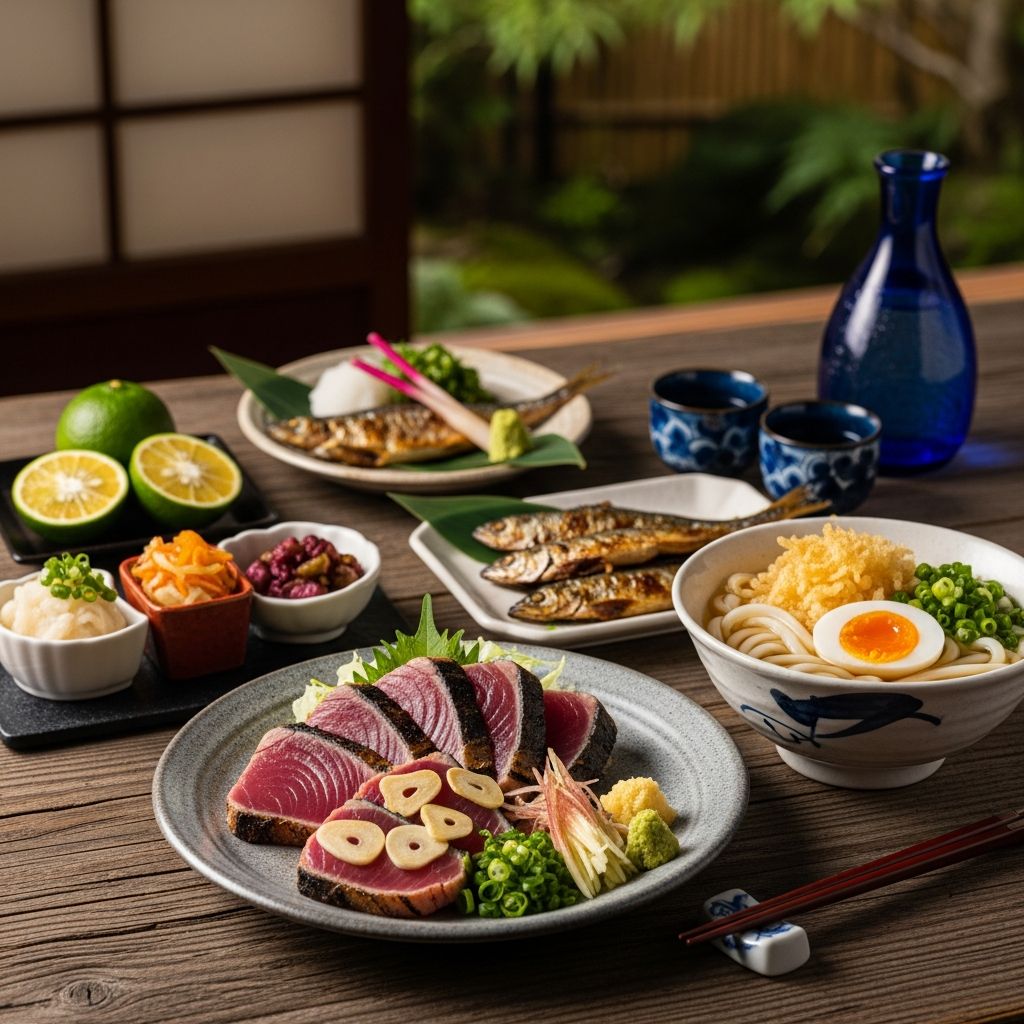 Explore how water, geography, and centuries of tradition shaped Shikoku's distinctive food culture