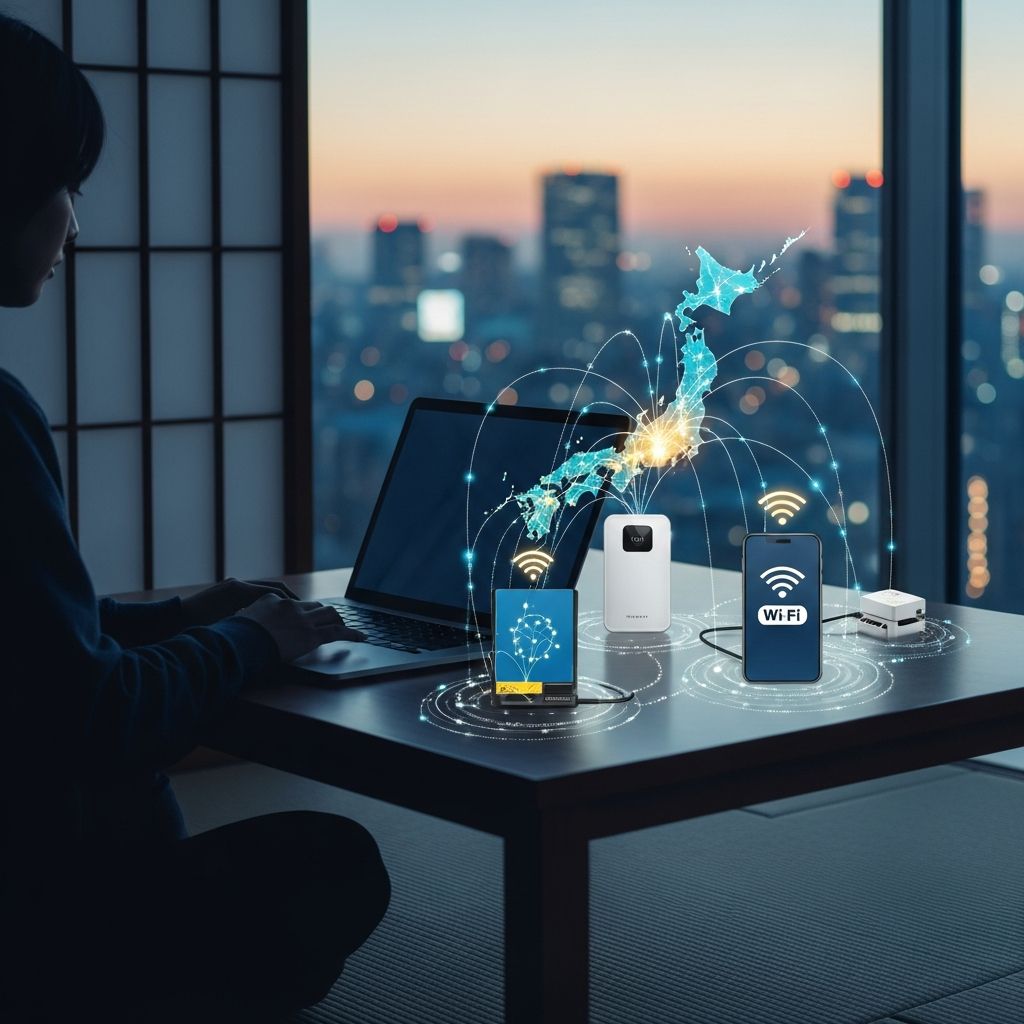 Master mobile data, Wi-Fi, and connectivity options across Japan's islands