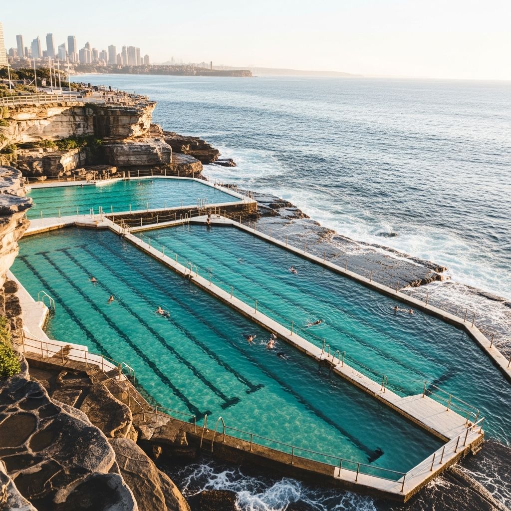 Discover Sydney's stunning ocean pools: safe saltwater swims with epic views, from iconic Bondi to hidden gems on the Northern Beaches.