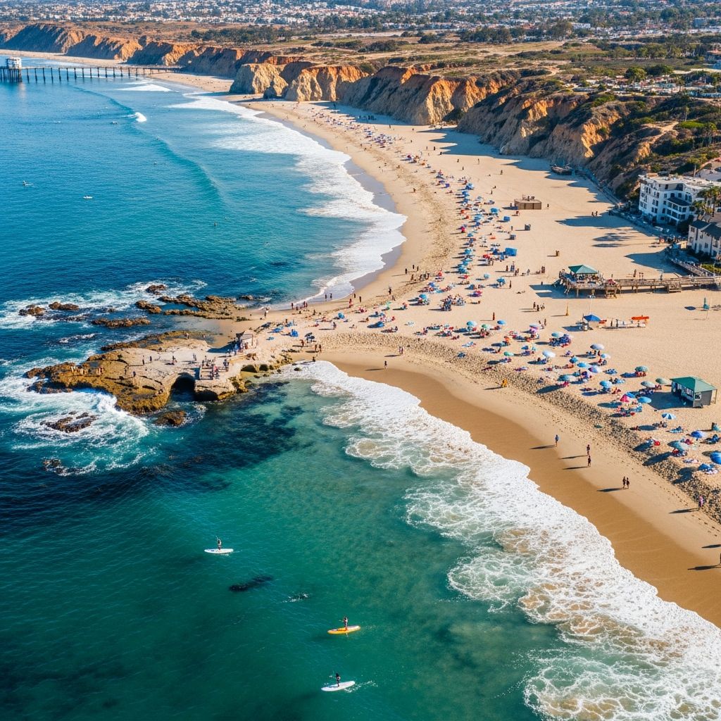 Explore San Diego's premier coastal gems, from family-friendly shores to surf hotspots and serene nature escapes.
