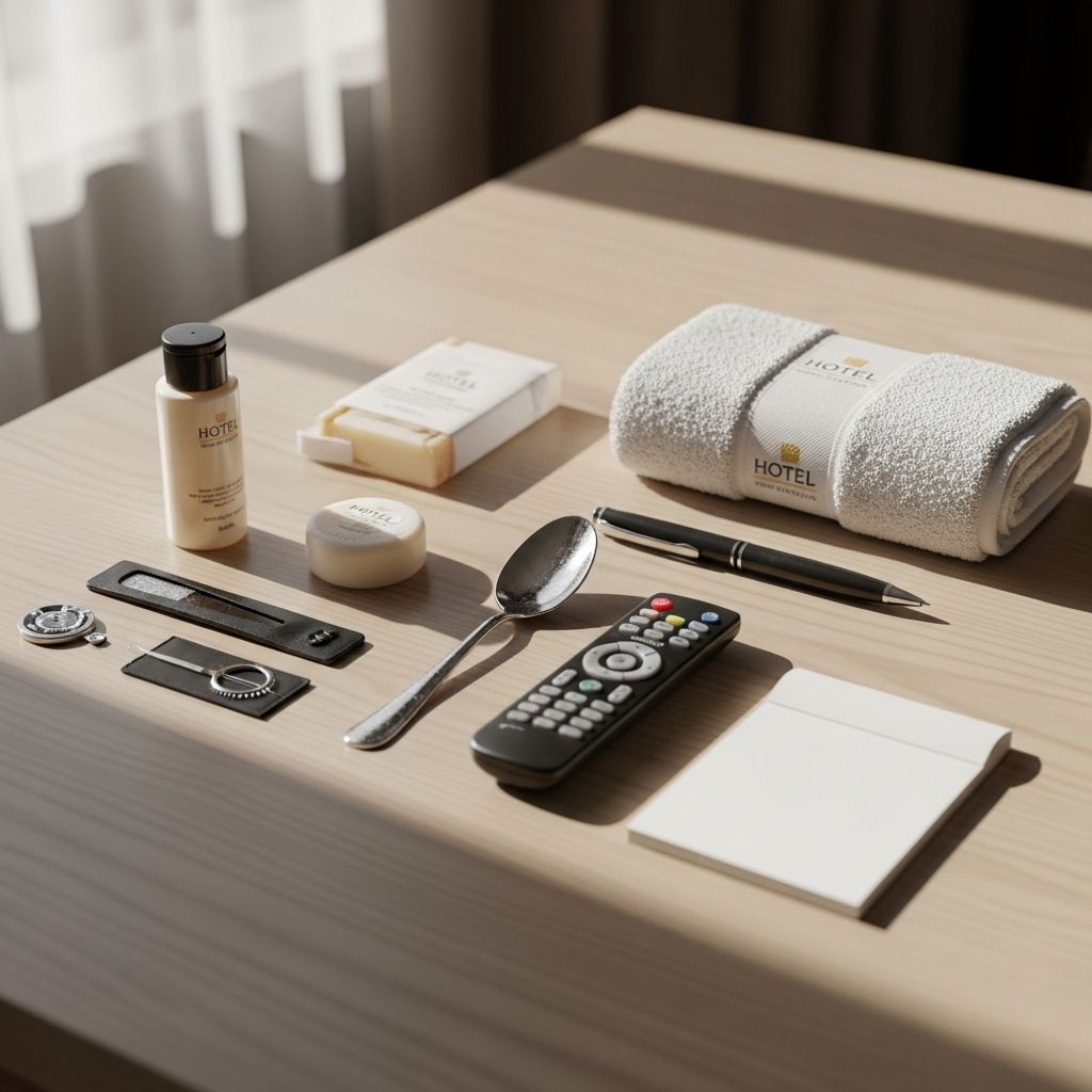 Undefined Top Stolen Hotel Items: Key Trends & Prevention Discover the surprising everyday and extravagant items guests take from hotels, backed by recent surveys of hotel managers worldwide.