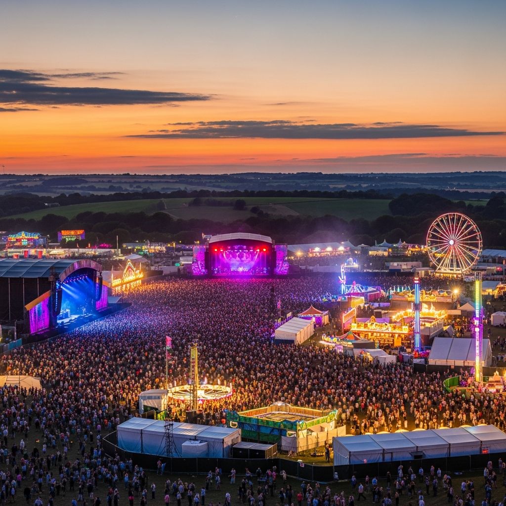 Discover the ultimate lineup of UK music festivals for 2026, from rock anthems to electronic beats across iconic venues.