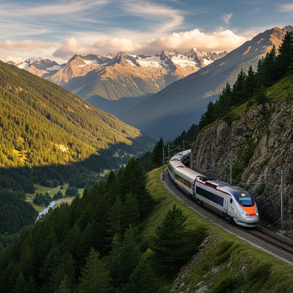 Discover the joys of slow travel by rail from London through Paris and the majestic Pyrenees to vibrant Barcelona, embracing scenic routes over speedy flights.