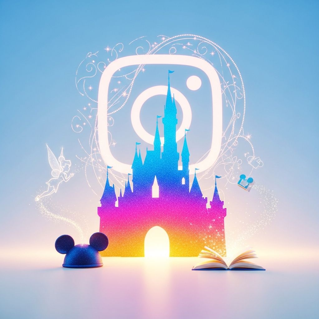 Elevate your Disney photos with 200+ original captions blending whimsy, romance, and adventure for every magical moment.