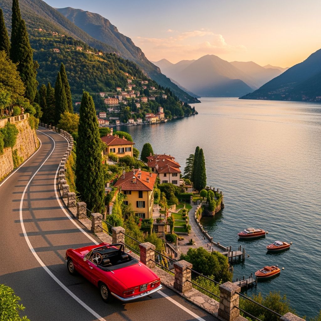 Discover breathtaking itineraries across Italy's stunning northern lakes, from glamorous Como to adventurous Garda.
