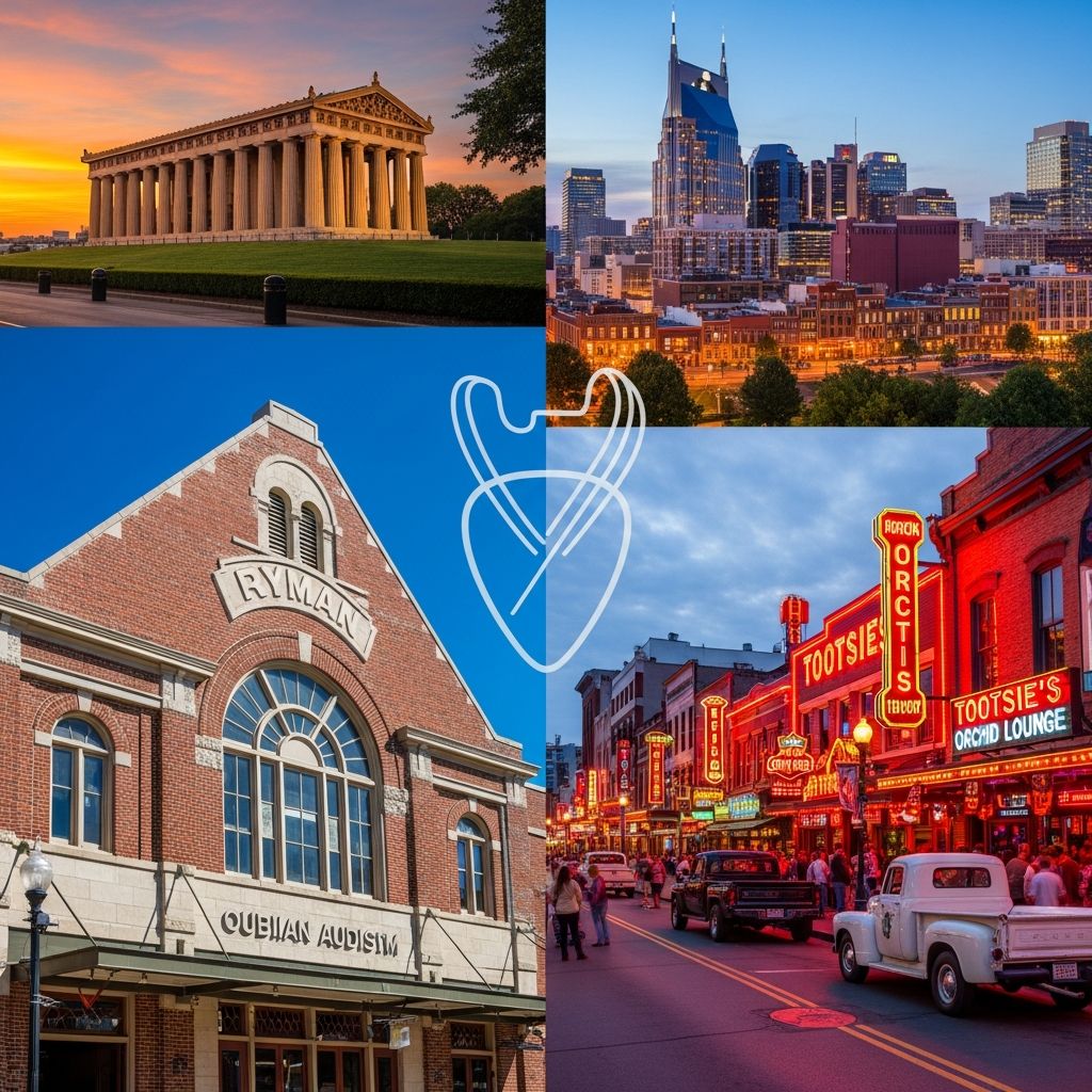 Discover the heart of Music City with insider tips on iconic music spots, historic sites, parks, and culinary delights for an unforgettable trip.