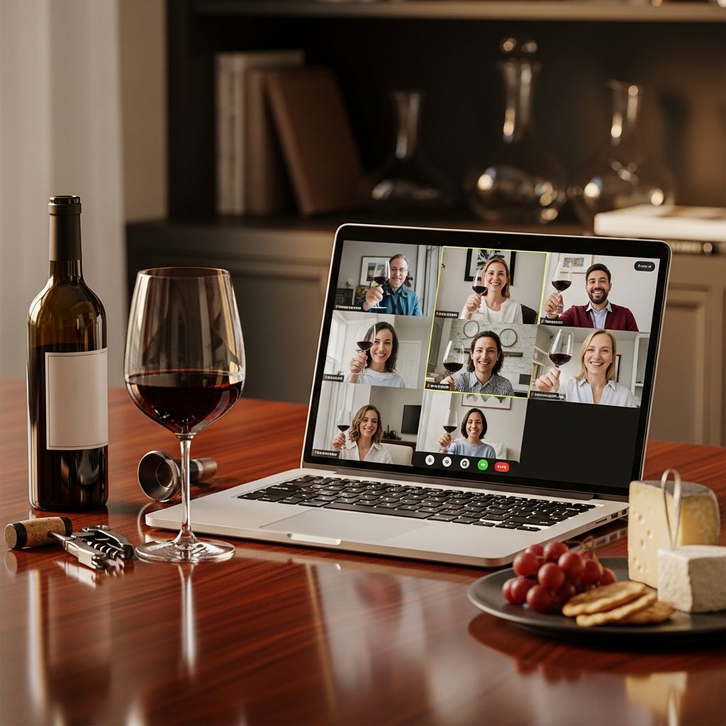 Discover how to enjoy expert-led wine tastings from home with friends or solo, complete with tips, platforms, and top experiences.