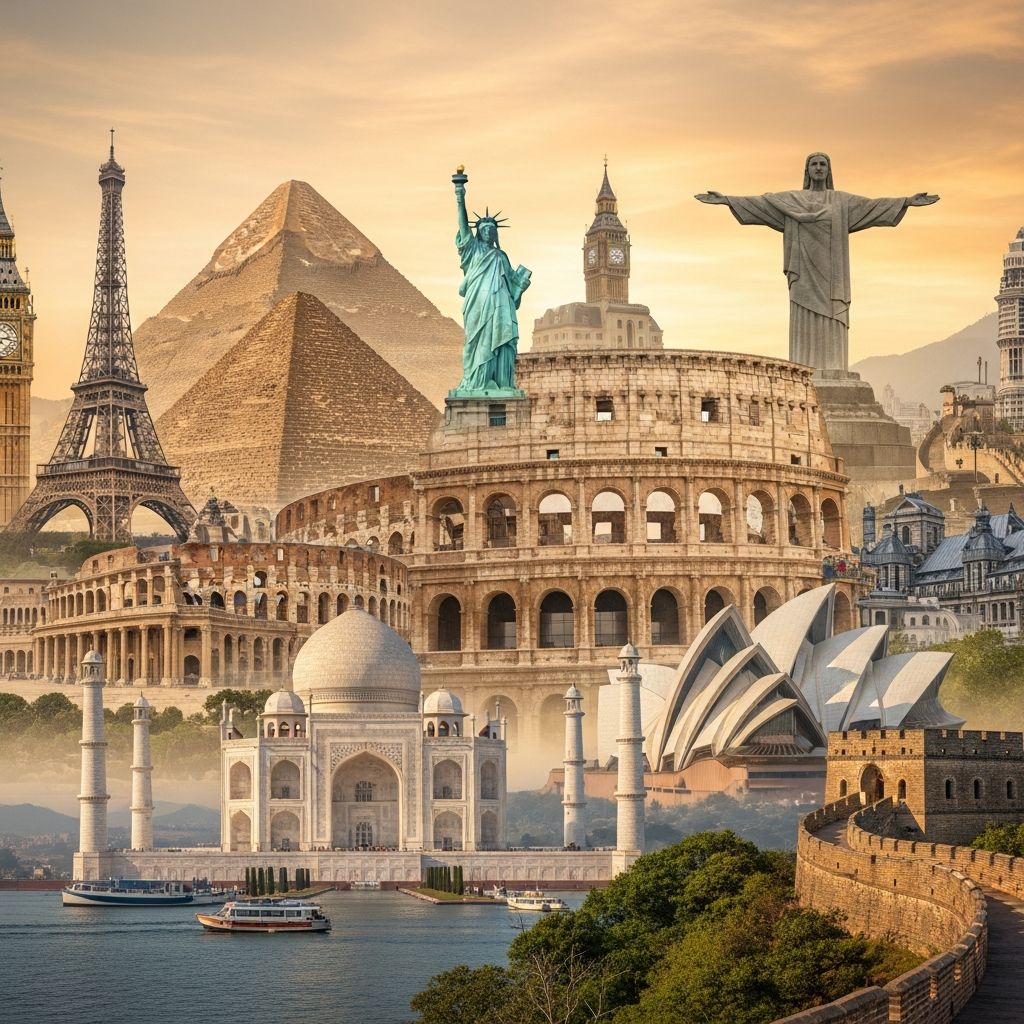 World’s Greatest Landmarks: 10 Timeless Wonders To Visit Discover iconic monuments and landmarks that define global history, culture, and breathtaking architecture across continents.