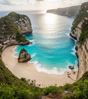 Discover beaches with glowing waves, colorful sands, ancient boulders, and swimming pigs that redefine coastal beauty worldwide.